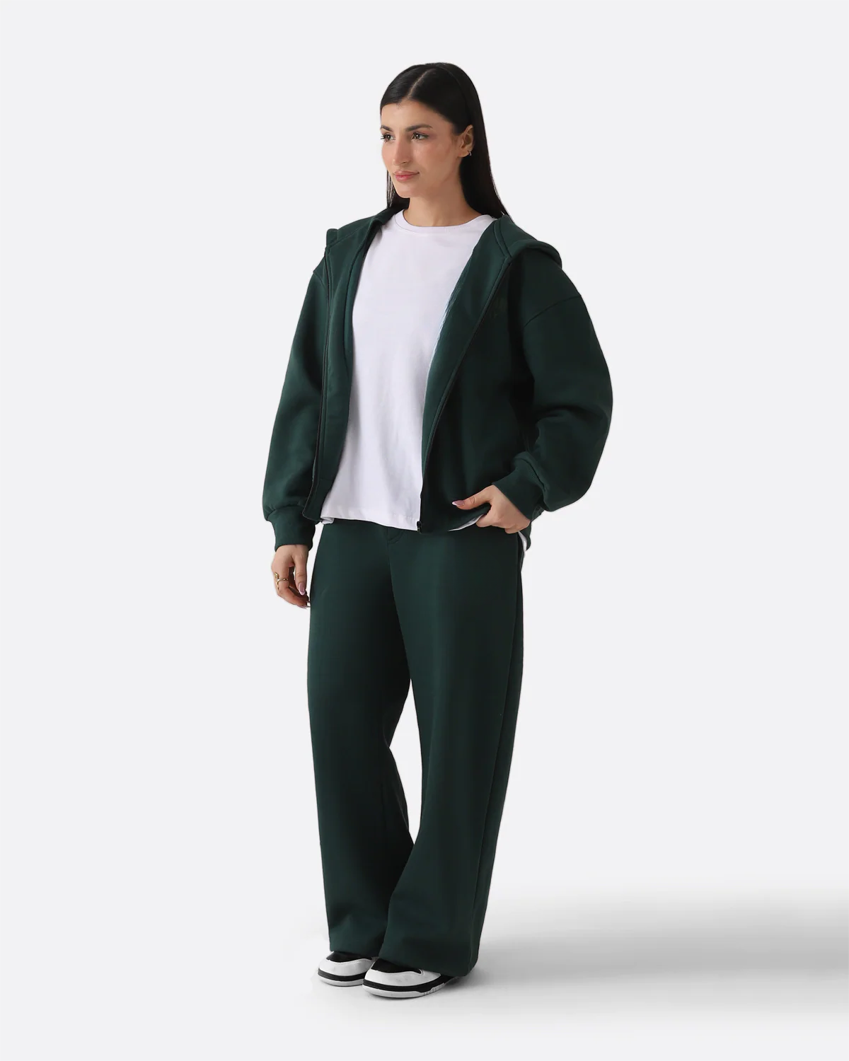 Diaz Clothing Hunter Green Baggy Sweatpants