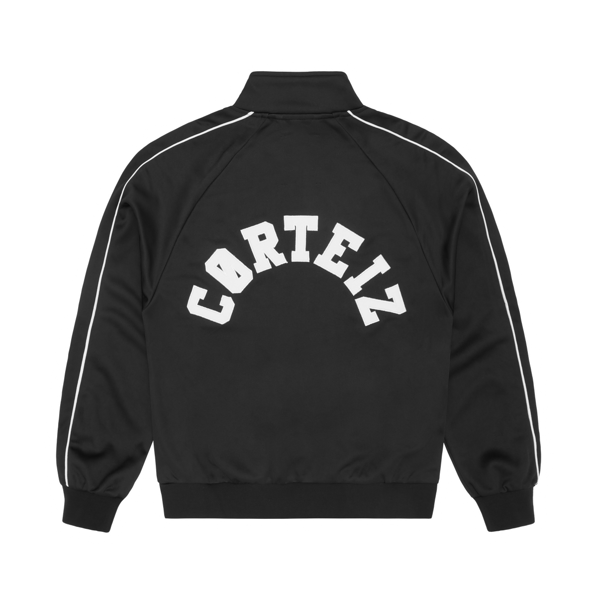 Corteiz Crest Arch Track Jacket - Black