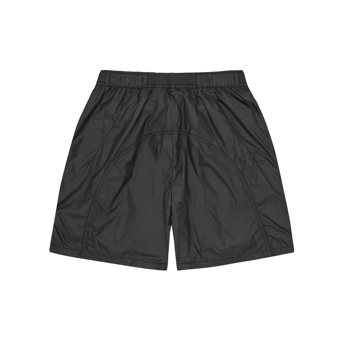 Corteiz Alcatraz Nylon Patch Short - Black