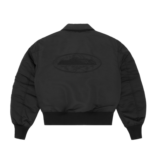 Corteiz Alcatraz Bomber Jacket V2 - Black