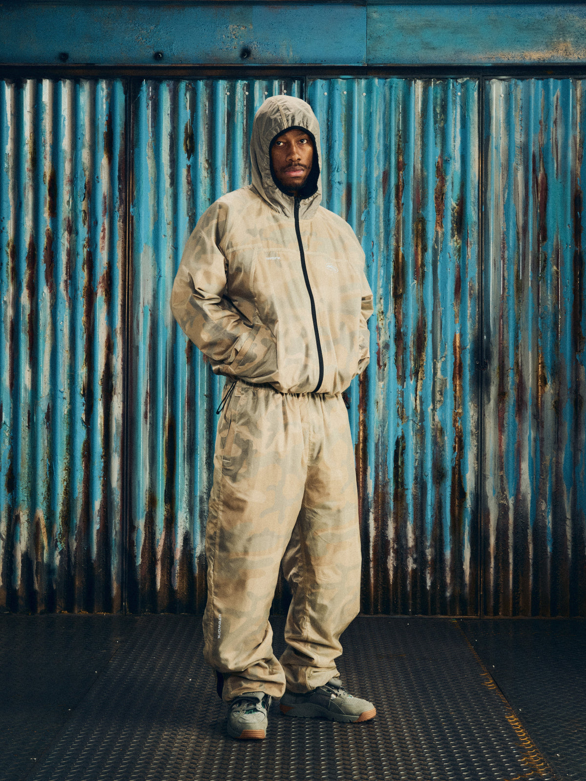 Corteiz Dual-Layer Litework Pant - Desert Camo