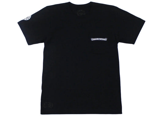 Chrome Hearts Floral Cross T-Shirt –black