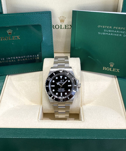 2021 Rolex Submariner No Date 124060 Watch