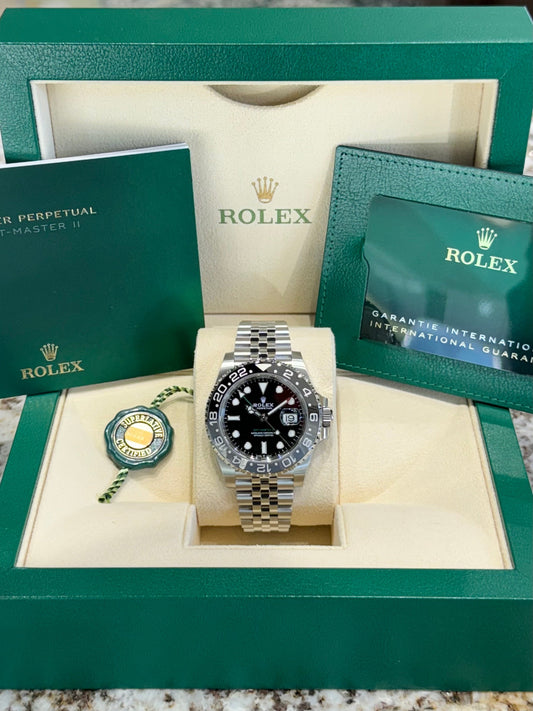 2025 Rolex GMT-Master II Bruce Wayne 126710GRNR Watch