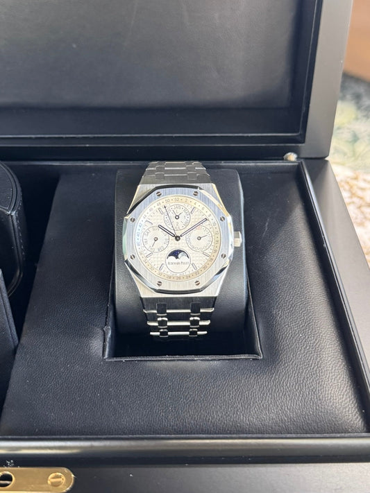 2017 Audemars Piguet Royal Oak Perpetual Calendar 26574ST Watch