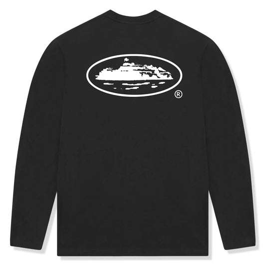 Corteiz OG Island Long Sleeve T-Shirt - Black