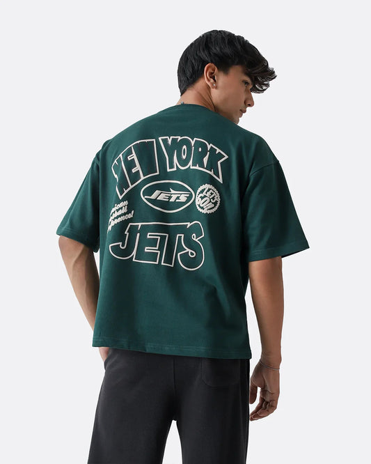Diaz Clothing Slate Green Oversized Graphic T-Shirt