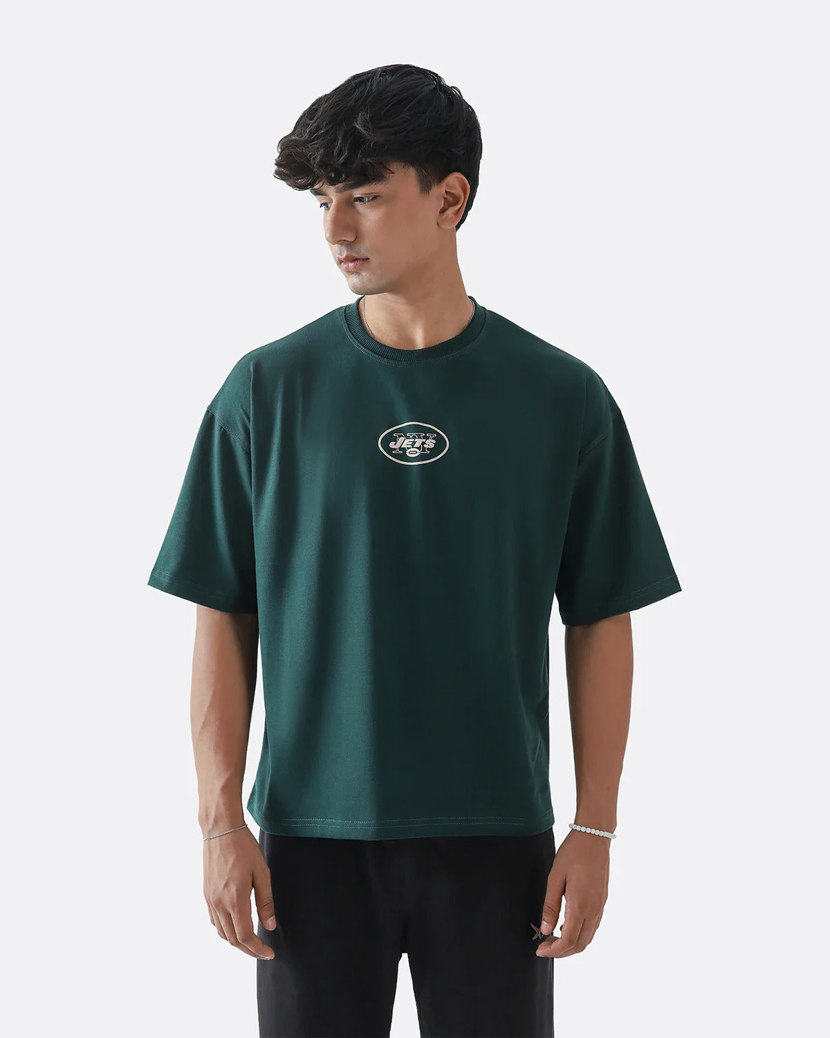 Diaz Clothing Slate Green Oversized Graphic T-Shirt