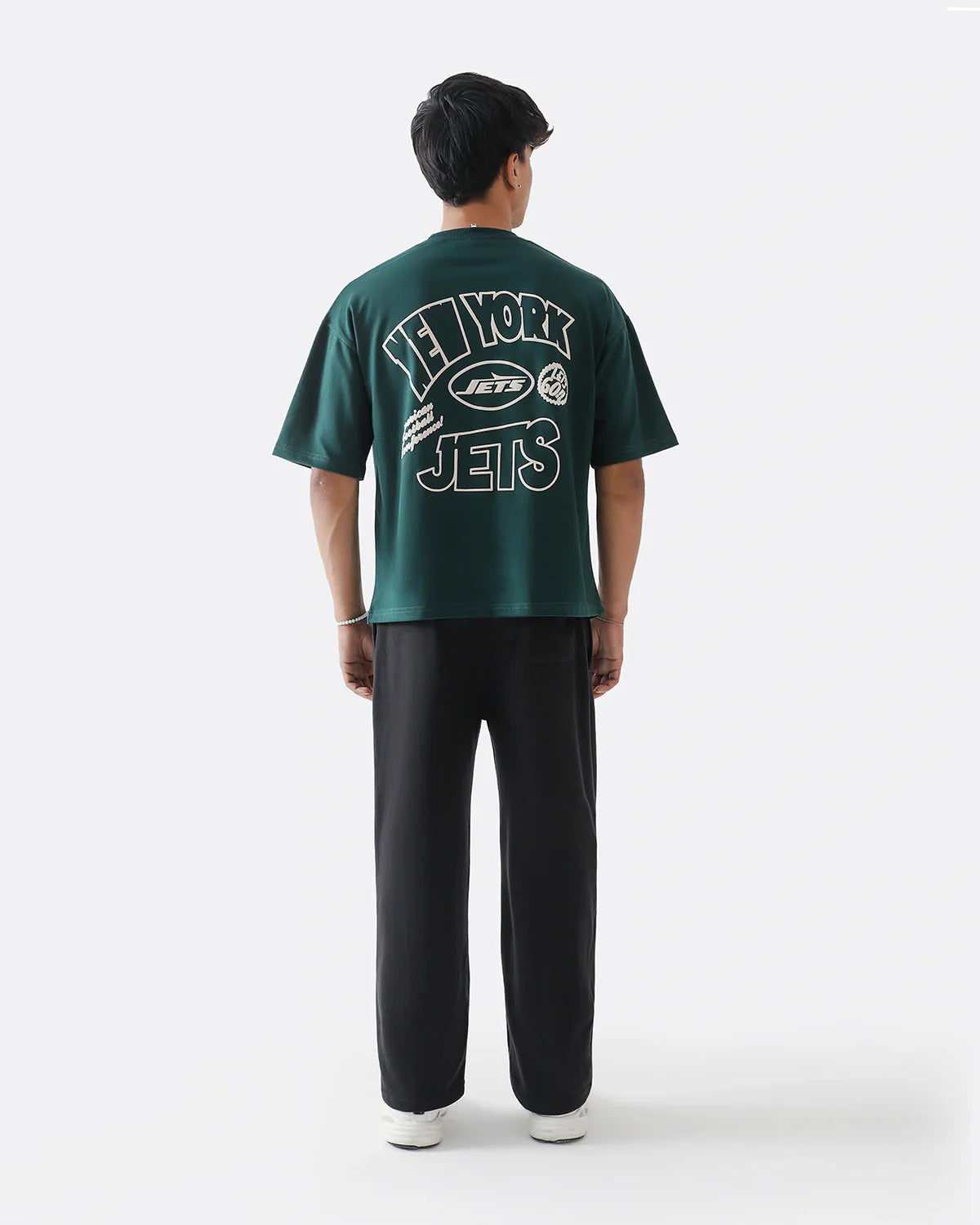 Diaz Clothing Slate Green Oversized Graphic T-Shirt
