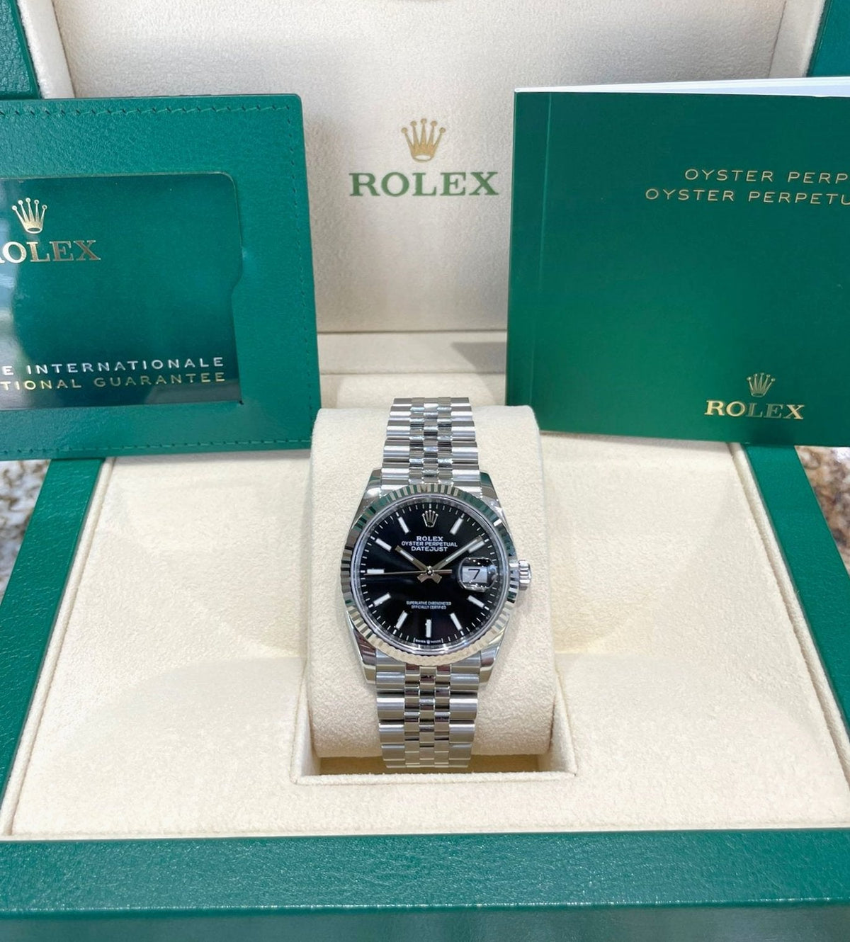 2022 Rolex Datejust 36 126234 Watch