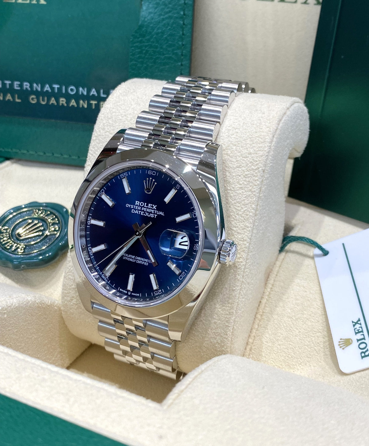 2021 Rolex Datejust 41 126300 Watch