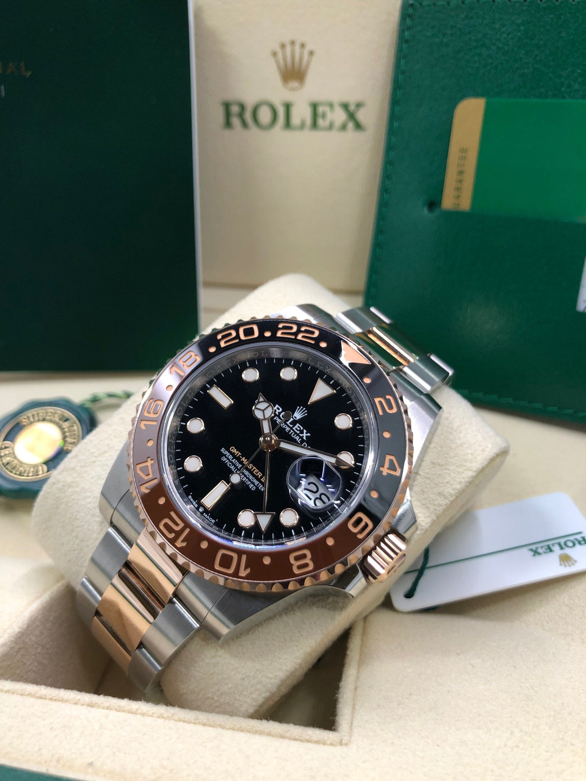 2018 Rolex GMT-Master II Rootbeer 126711CHNR Watch