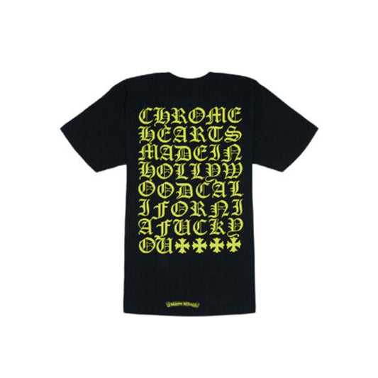 Chrome Hearts Yellow Made In Hollywood T-Shirt