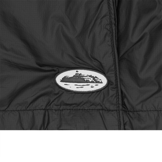 Corteiz Alcatraz Nylon Patch Short - Black