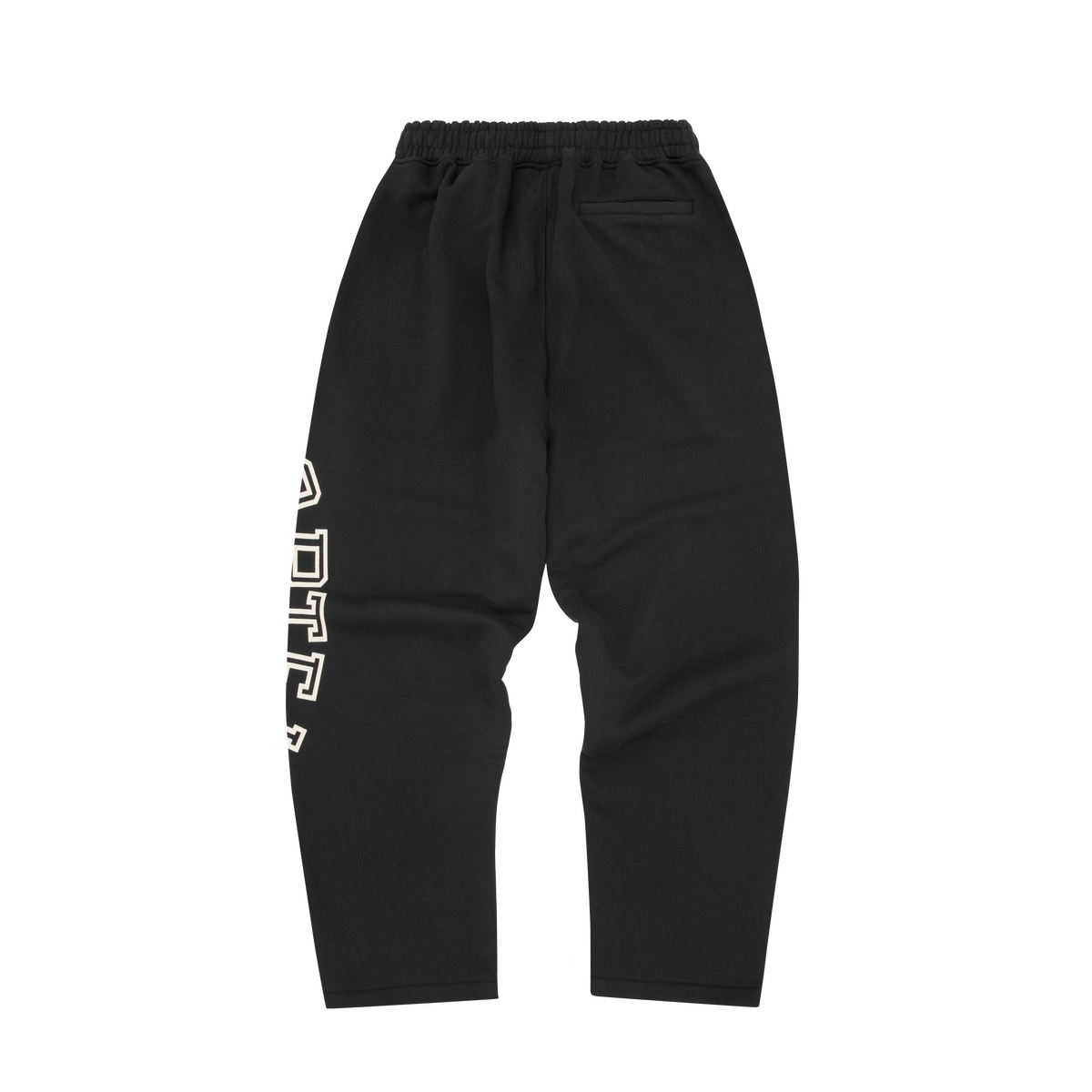Corteiz Arch Shield Open Hem Sweatpant - Black