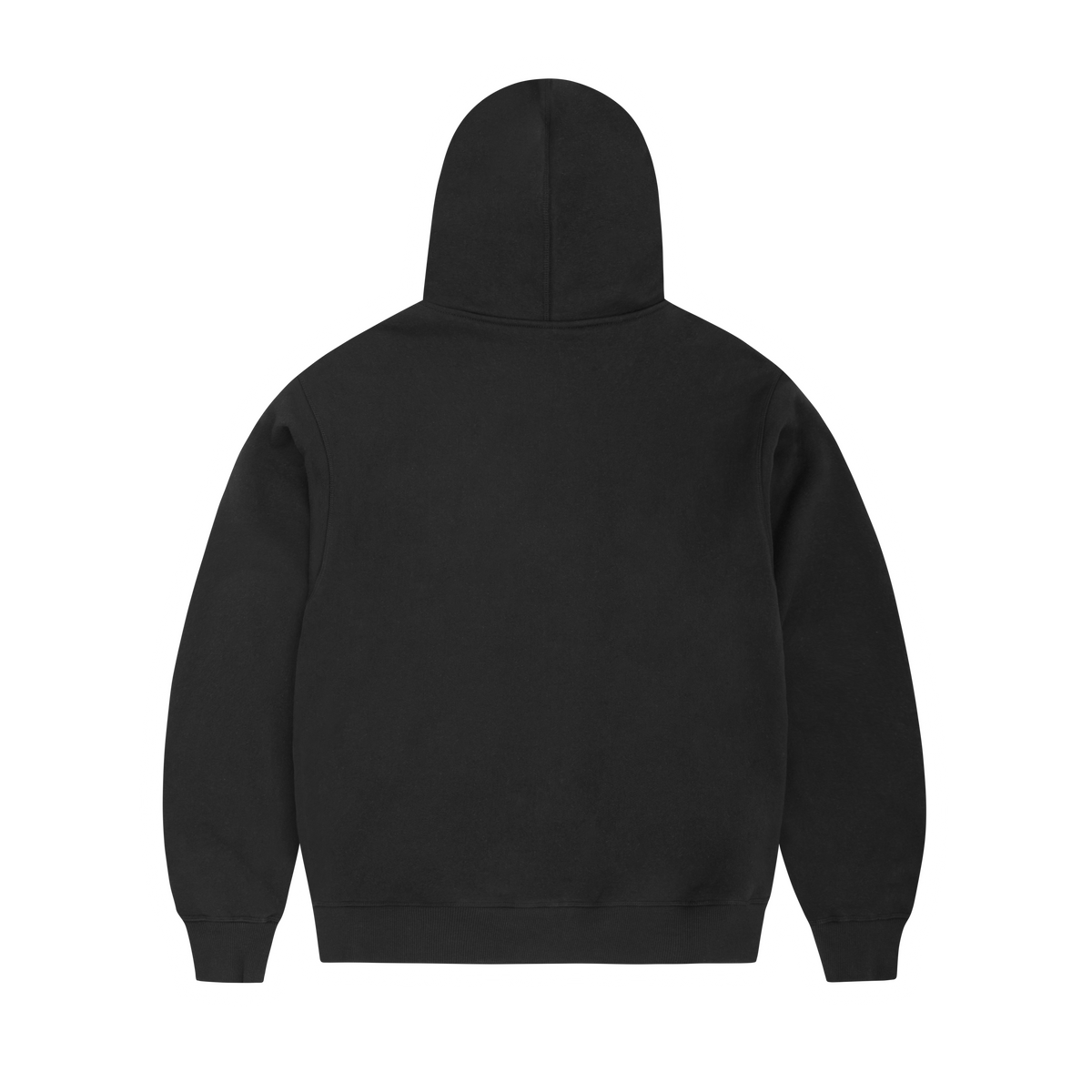 Corteiz Arch Shield Zip Hoodie - Black