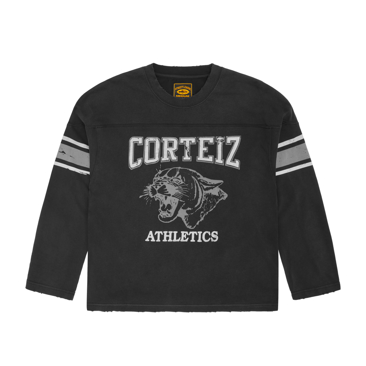 Corteiz Athletics Heavyweight LS Top - Black