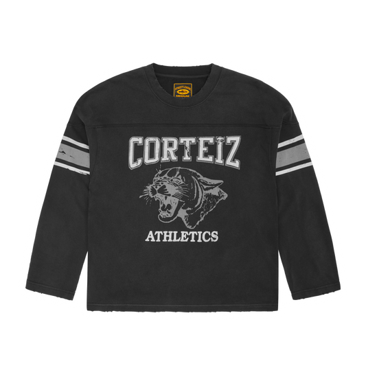 Corteiz Athletics Heavyweight LS Top - Black