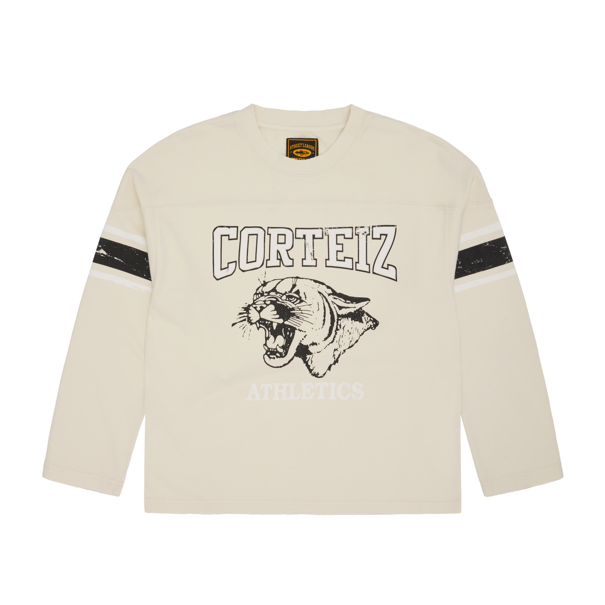Corteiz Athletics Heavyweight LS Top - Cream