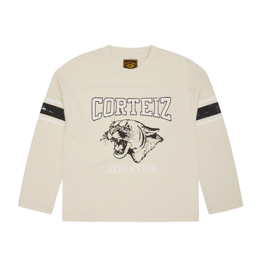 Corteiz Athletics Heavyweight LS Top - Cream