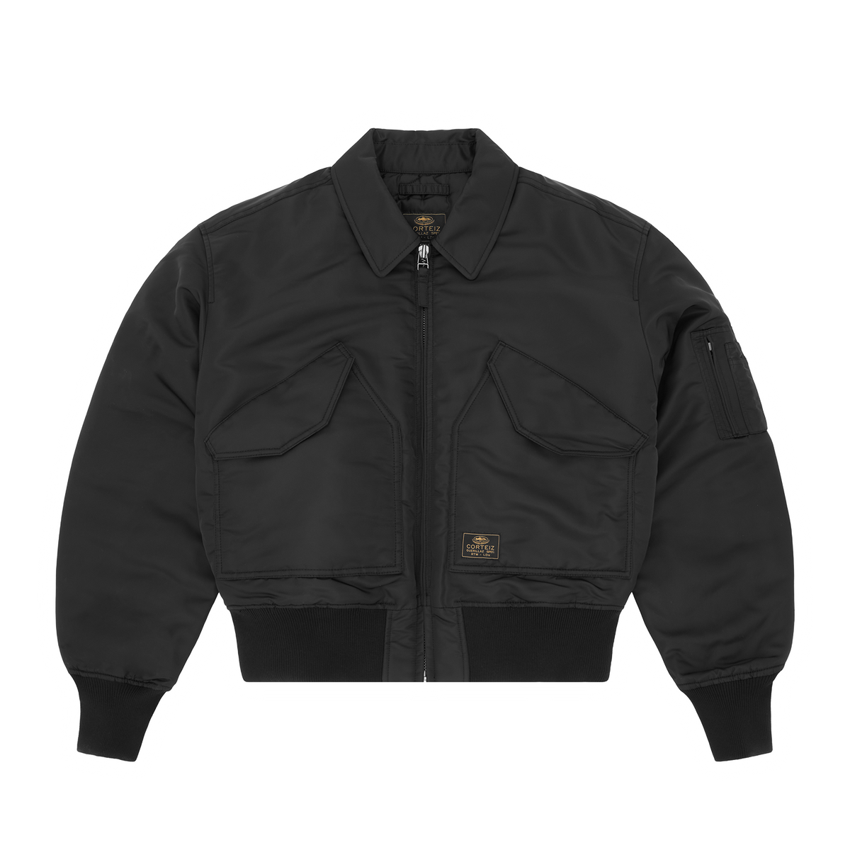 Corteiz Alcatraz Bomber Jacket V2 - Black