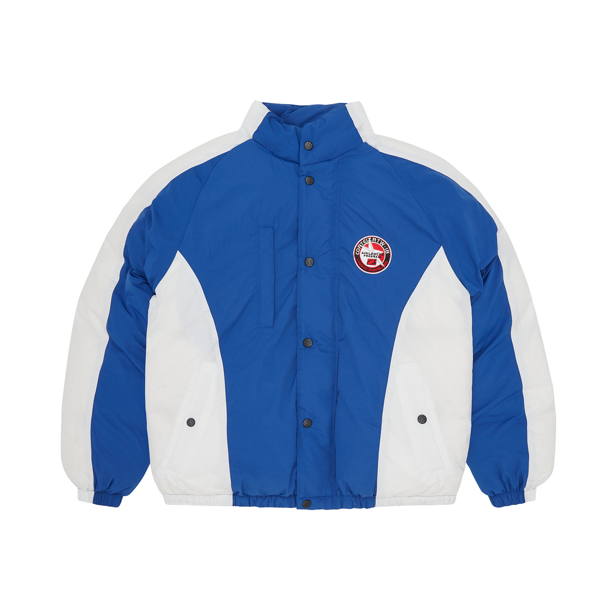 Corteiz Avalanche Bolo Down Jacket - Blue