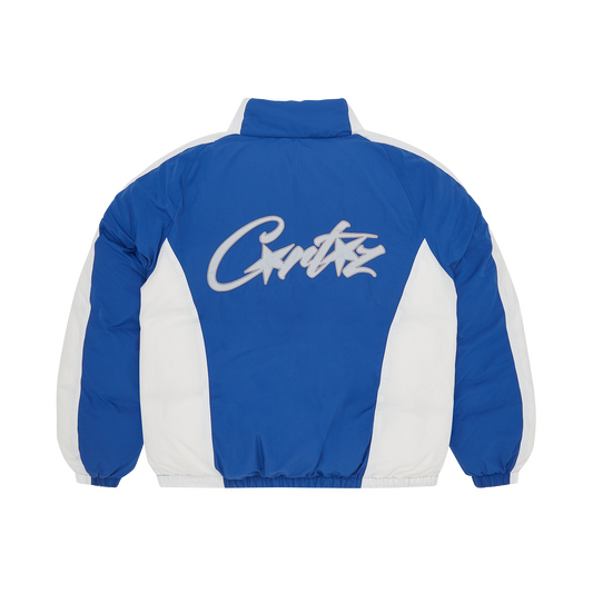 Corteiz Avalanche Bolo Down Jacket - Blue