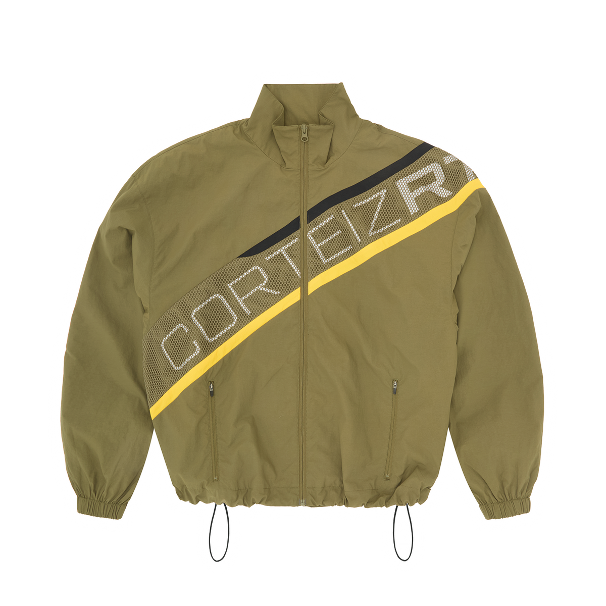 Corteiz Bias Panel Shuku Jacket - Olive