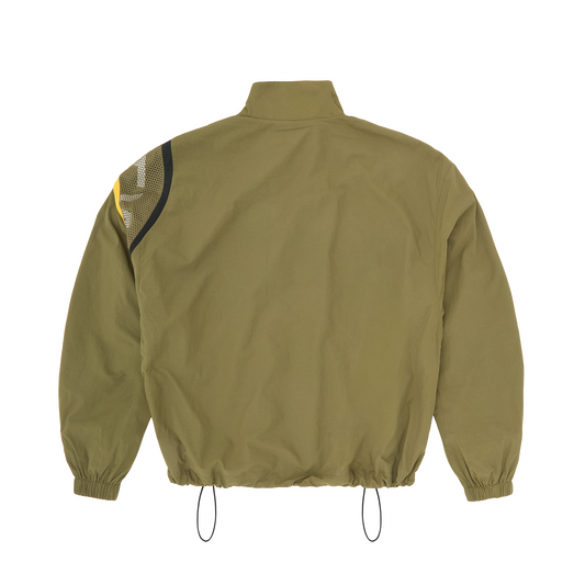 Corteiz Bias Panel Shuku Jacket - Olive