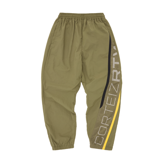 Corteiz Bias Panel Shuku Pant - Olive