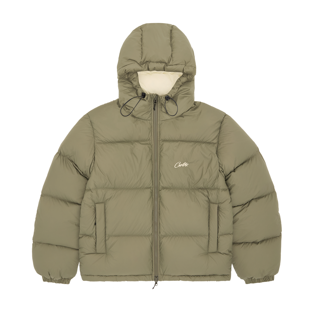 Corteiz Bolo Down Jacket - Olive