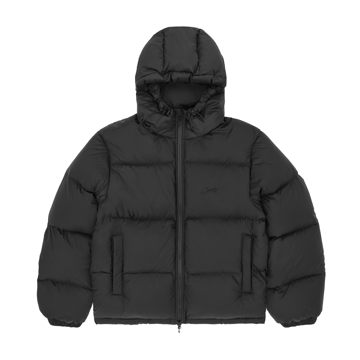 Corteiz Bolo Down Jacket - Triple Black