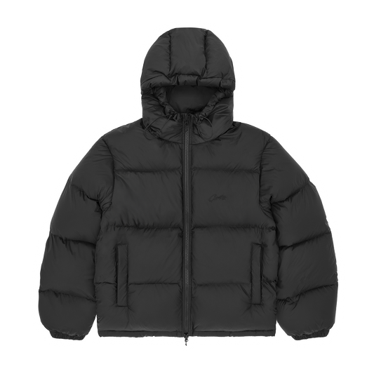 Corteiz Bolo Down Jacket - Triple Black