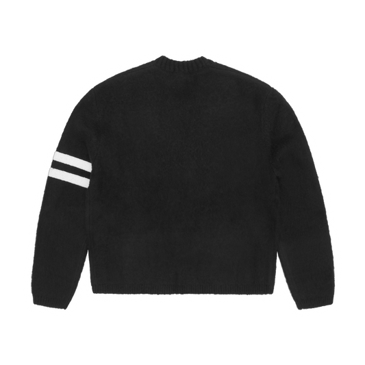 Corteiz College Cardigan - Black
