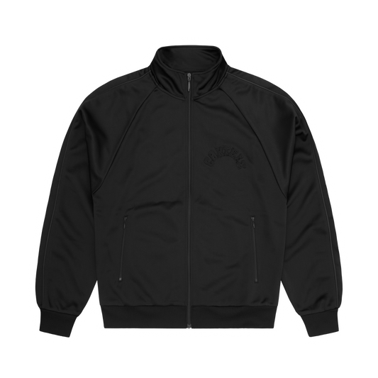 Corteiz Crest Arch Track Jacket - Triple Black