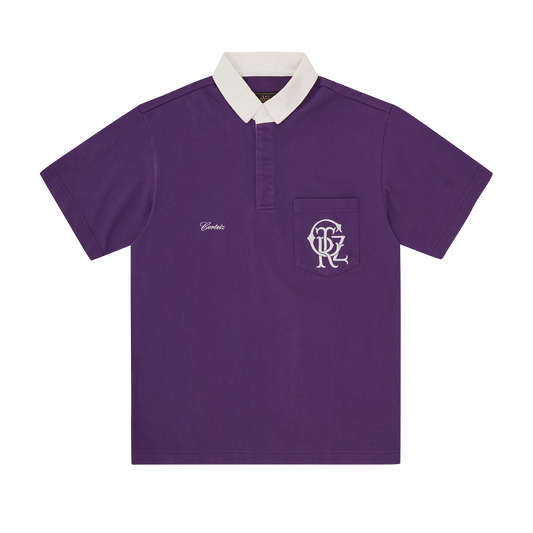 Corteiz Crest Rugby Polo - Purple
