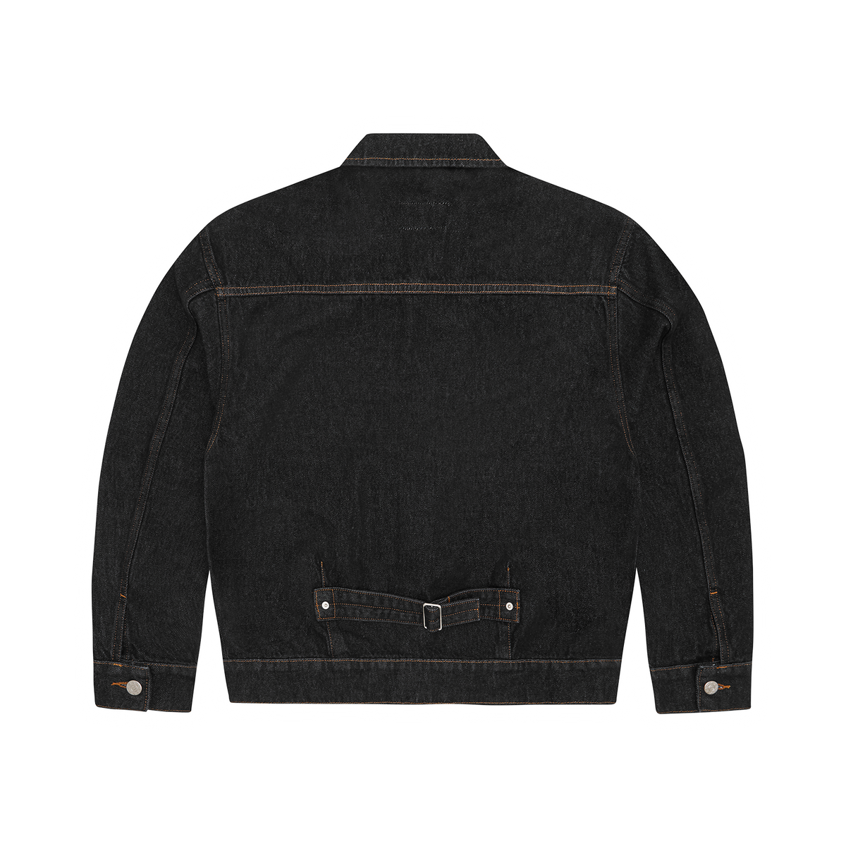 Corteiz Crest Chainstitch Denim Jacket - Washed Black