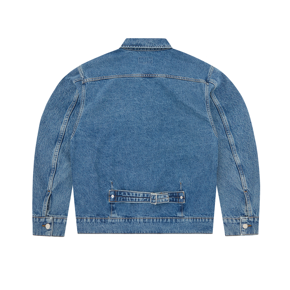 Corteiz Dual Stripe Denim Jacket [Midwash]
