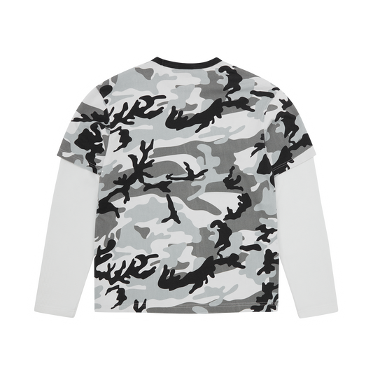Corteiz Eagle Camo Thermal LS - Arctic