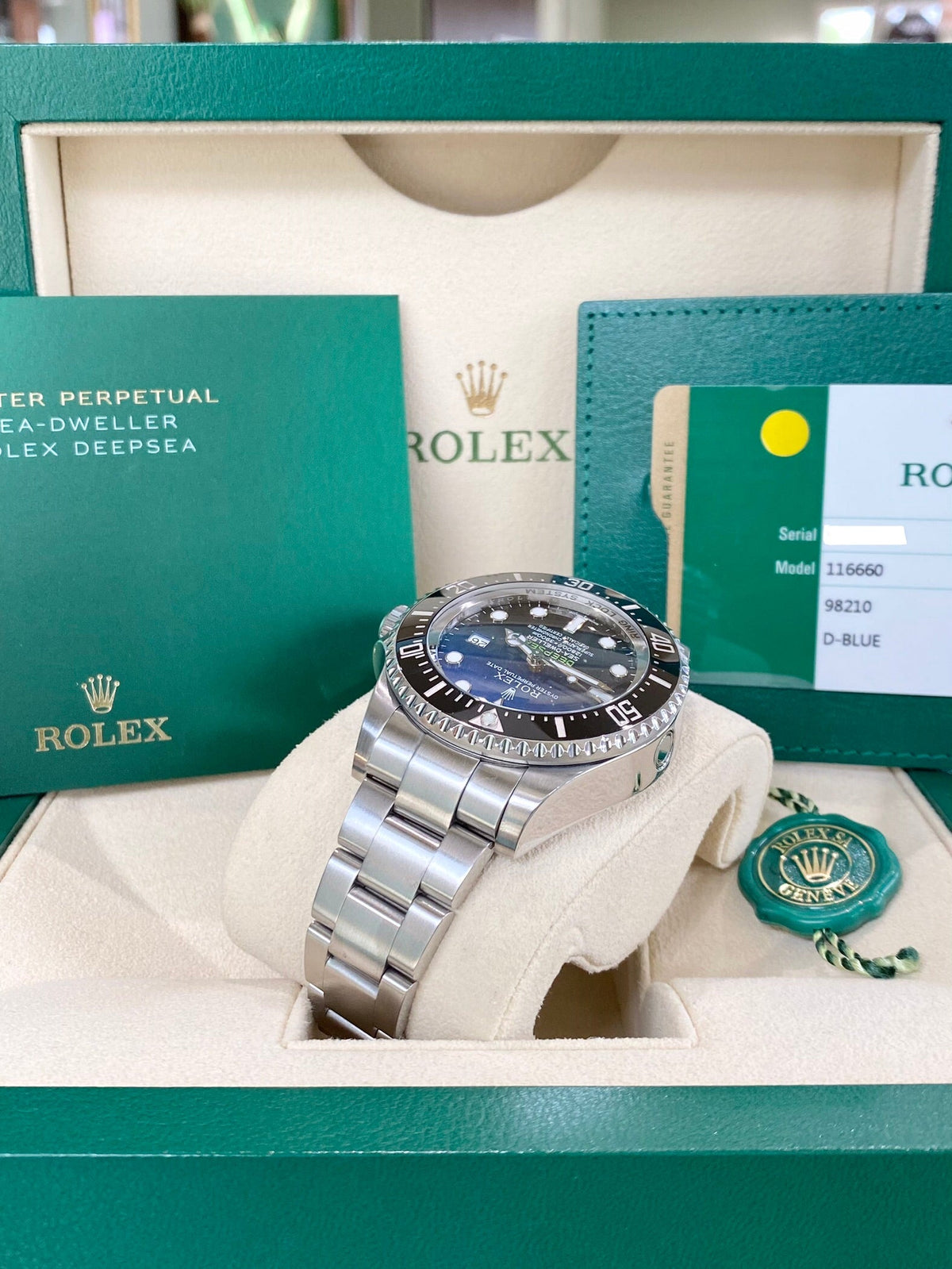 2016 Rolex Deepsea 116660 Watch
