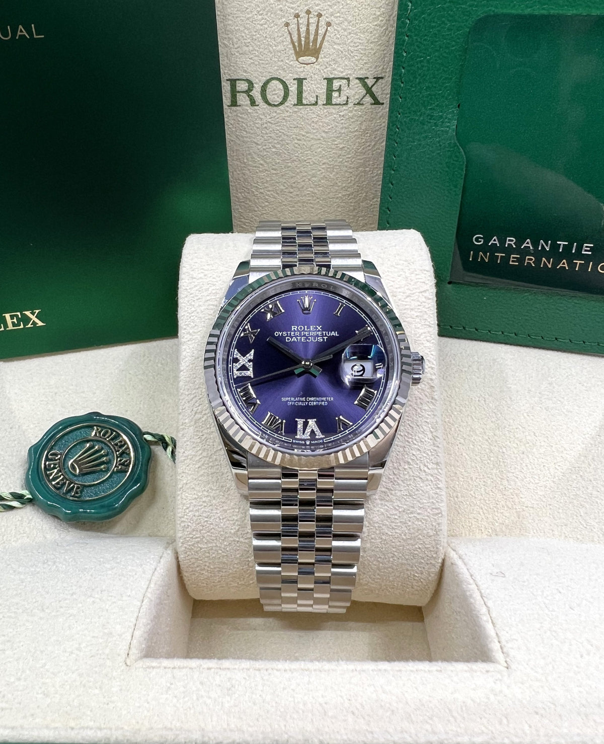 2022 Rolex Datejust 36 126234 Watch
