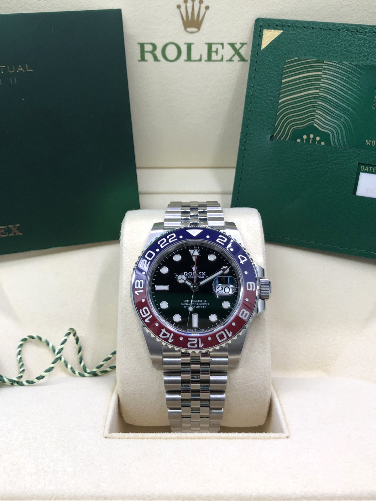 2022 Rolex GMT-Master II Pepsi 126710BLRO Watch
