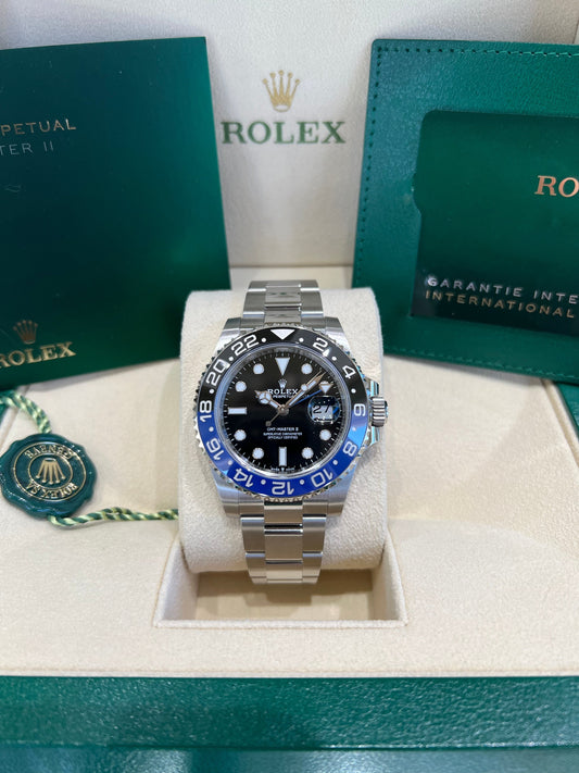 2024 Rolex GMT-Master II Batman 126710BLNR Watch