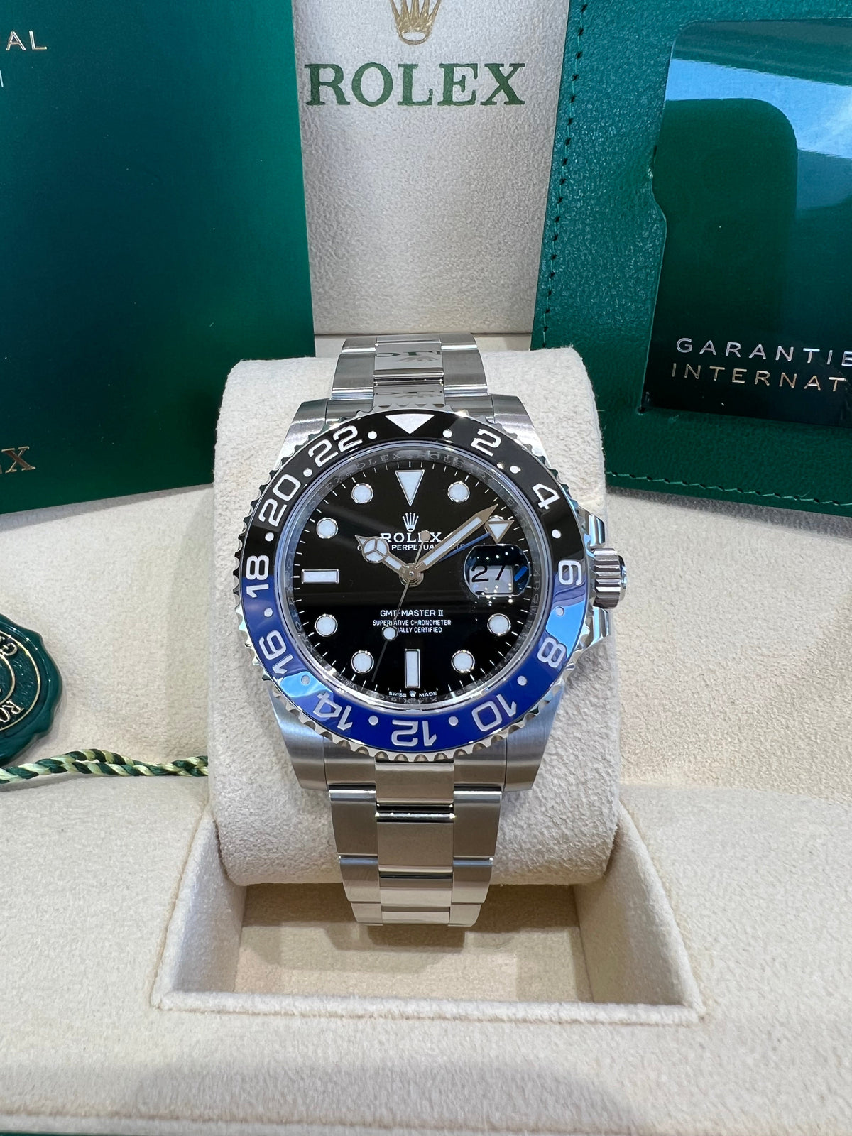 2024 Rolex GMT-Master II Batman 126710BLNR Watch