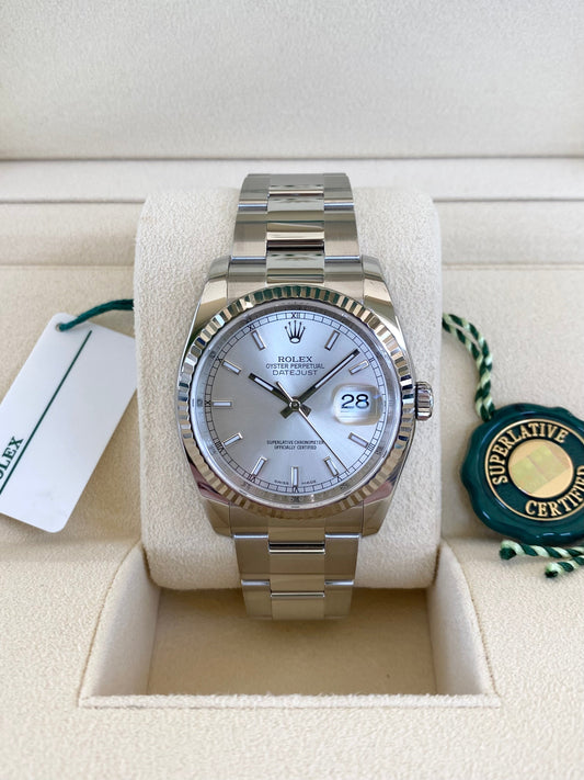 2016 Rolex Datejust 36 116234 Watch