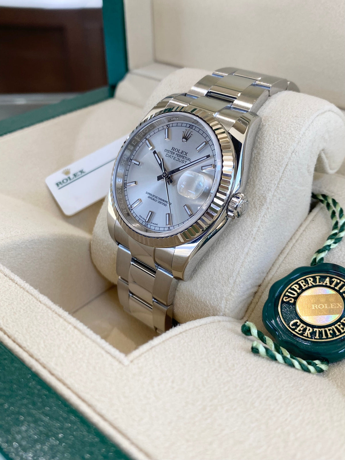 2016 Rolex Datejust 36 116234 Watch