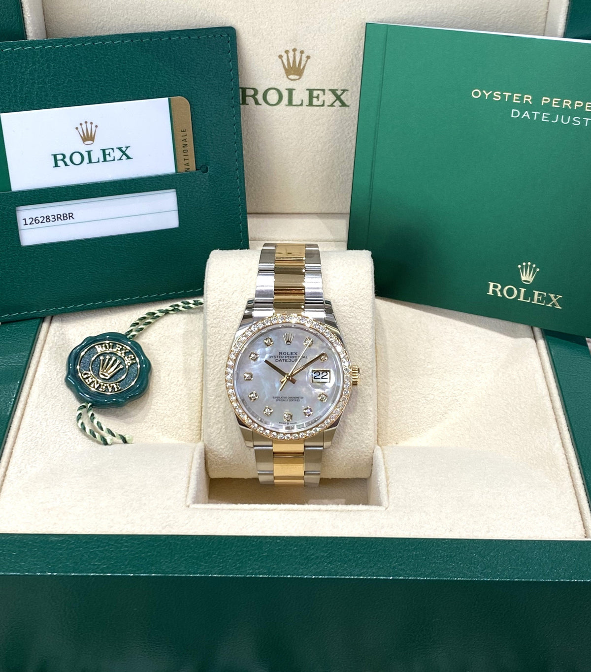 2019 Rolex Datejust 36 126283RBR Watch