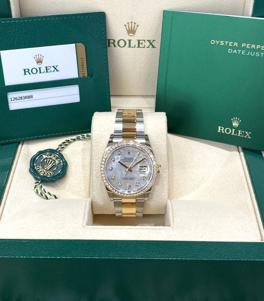 2019 Rolex Datejust 36 126283RBR Watch