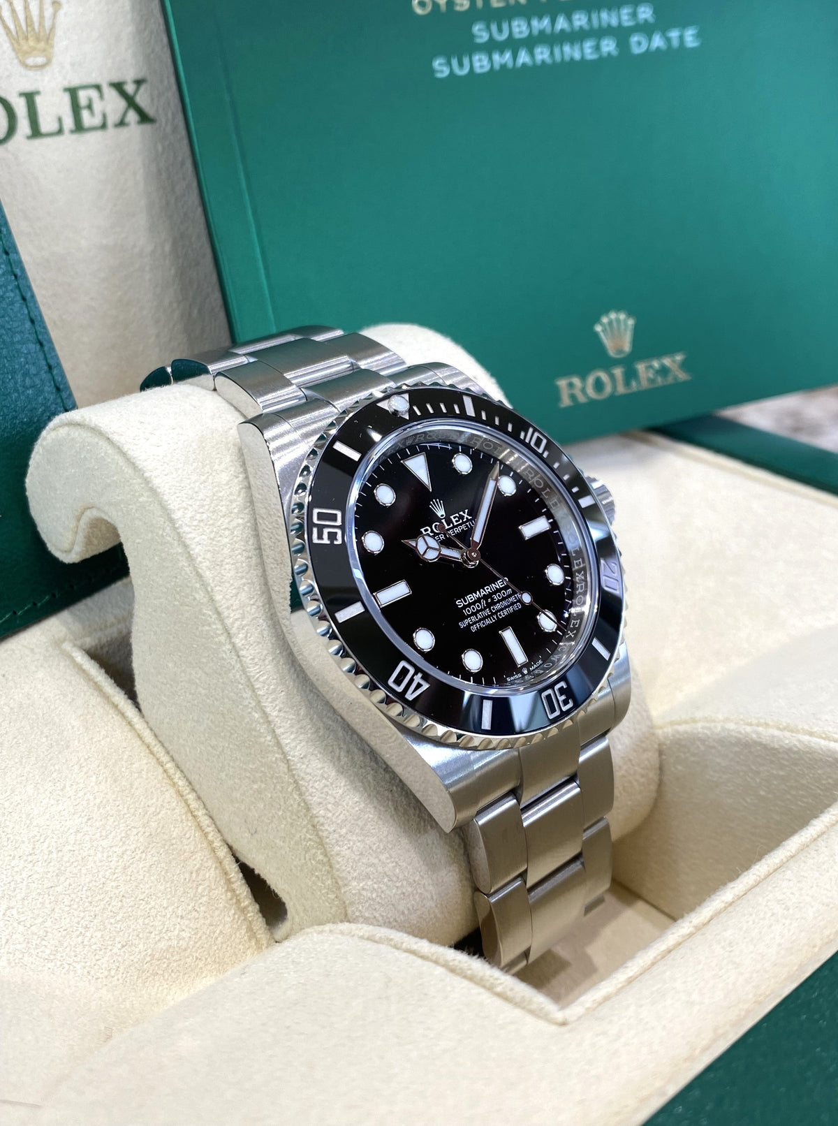 2021 Rolex Submariner No Date 124060 Watch