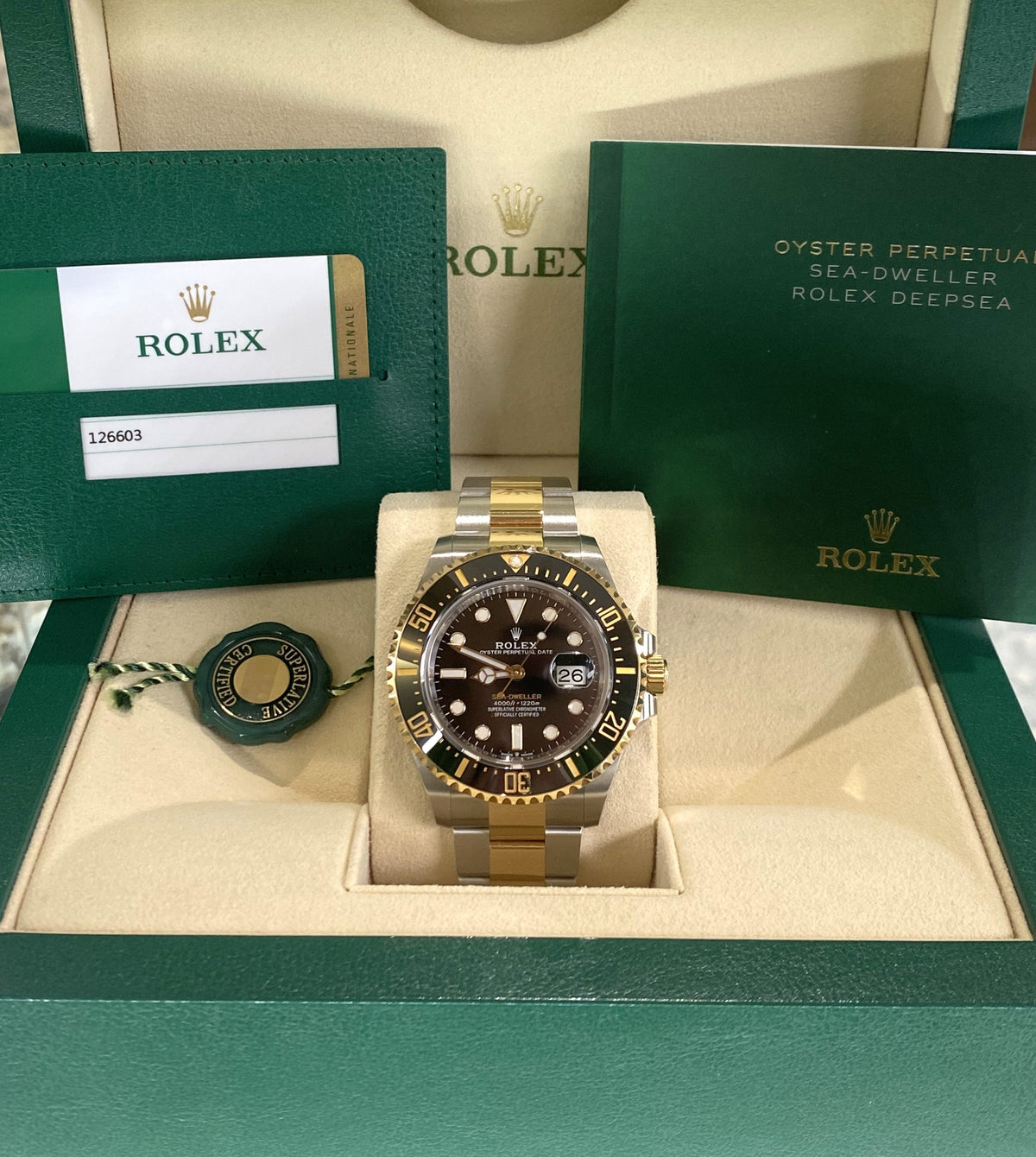 2019 Rolex Sea-Dweller 126603 Watch